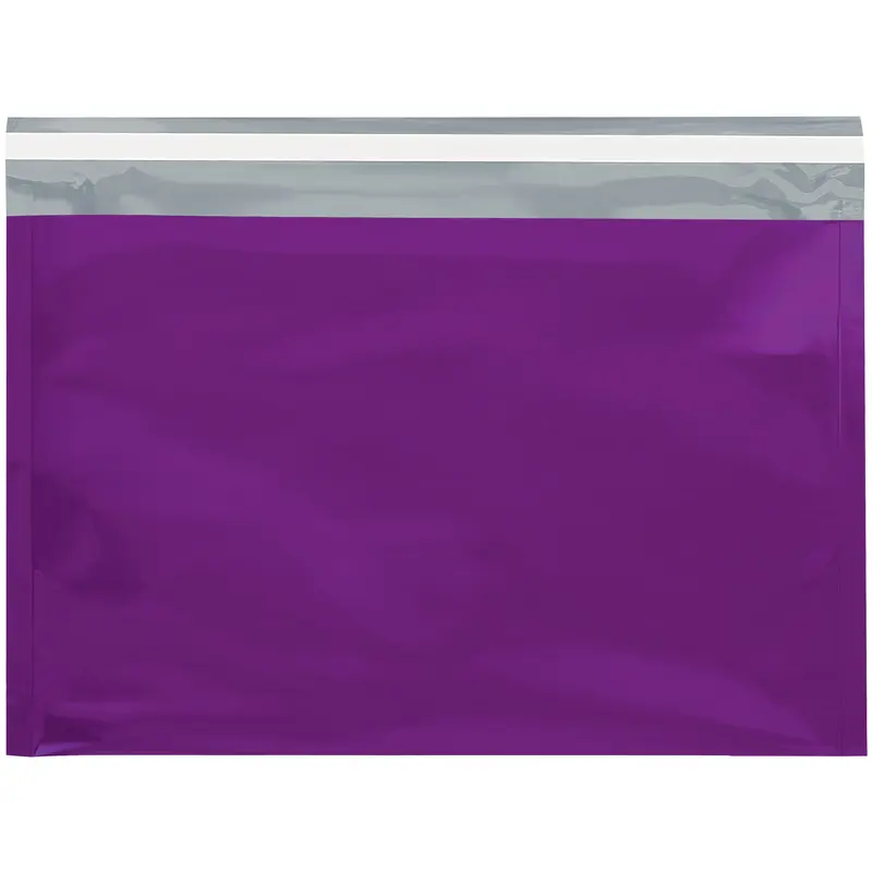 9 1/2 x 12 3/4" Purple Metallic Glamour Mailers (GFM0912PL) Case Of 250