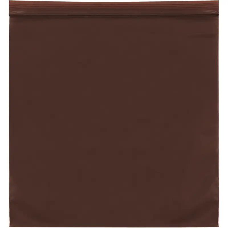 9 x 12" - 3 Mil Reclosable Amber UV Bags (PB12105) Case Of 1000