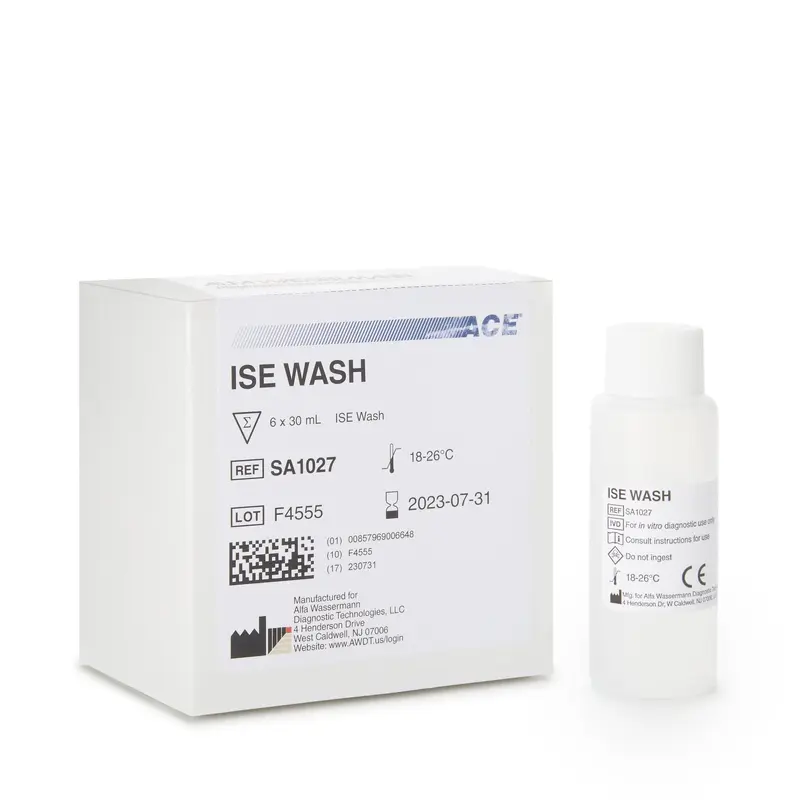 ACE ISE CAL A ISE Wash Solution 30 mL For Ion Selective Electrode (ISE) Systems (332264_PK) 6/PK