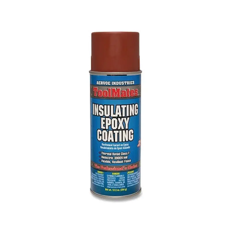 Aervoe Insulating Epoxy, 12.5 oz, Aerosol Can, Red (205-401) Case of 12