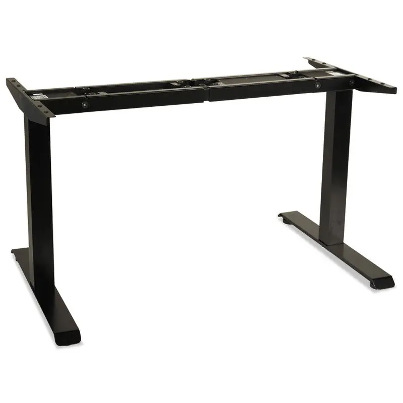 Alera AdaptivErgo Sit-Stand Two-Stage Electric Height-Adjustable Table Base, 48.06" x 24.35" x 27.5" to 47.2", Black (ALEHT2SSB) Each