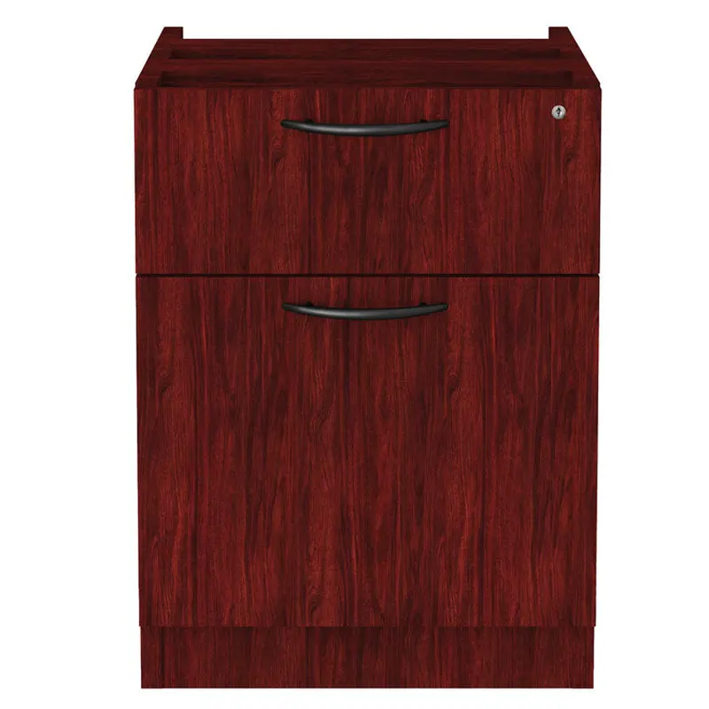 Alera Alera Valencia Series Hanging Pedestal File, Left/Right, 2-Drawers: Box/File, Legal/Letter, Mahogany, 15.63" x 20.5" x 19.25" (ALEVA552222MY) Each