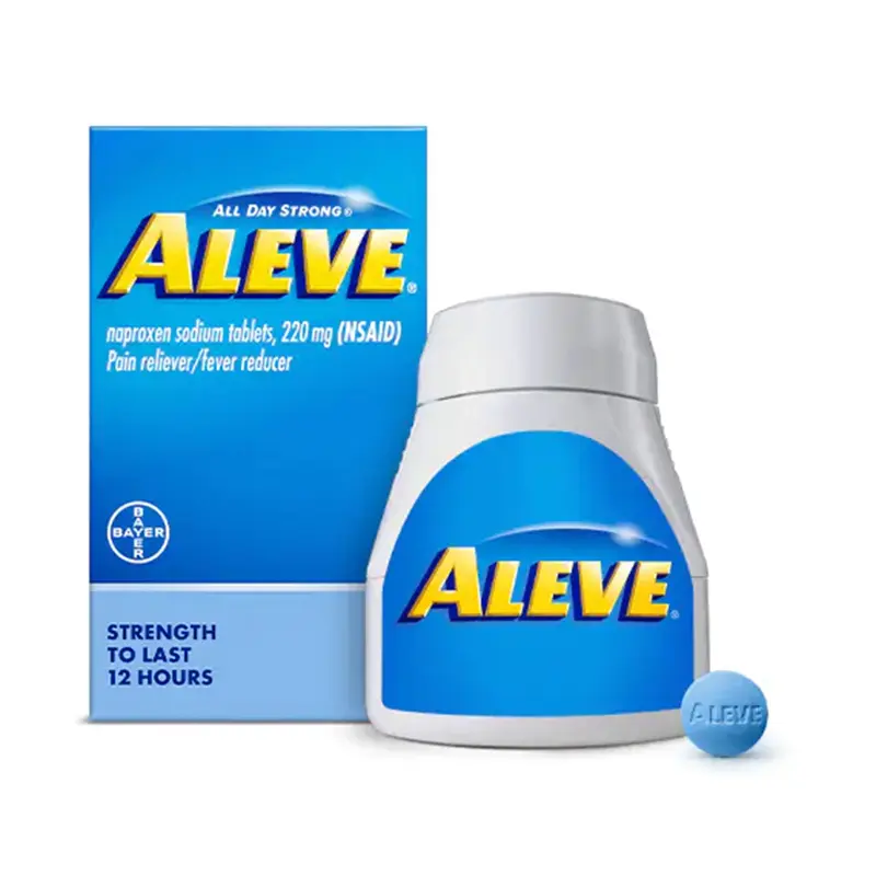 Aleve Pain Relief 220 mg Strength Naproxen Sodium Tablet 24 per Bottle (1194724_BT) 1/BT