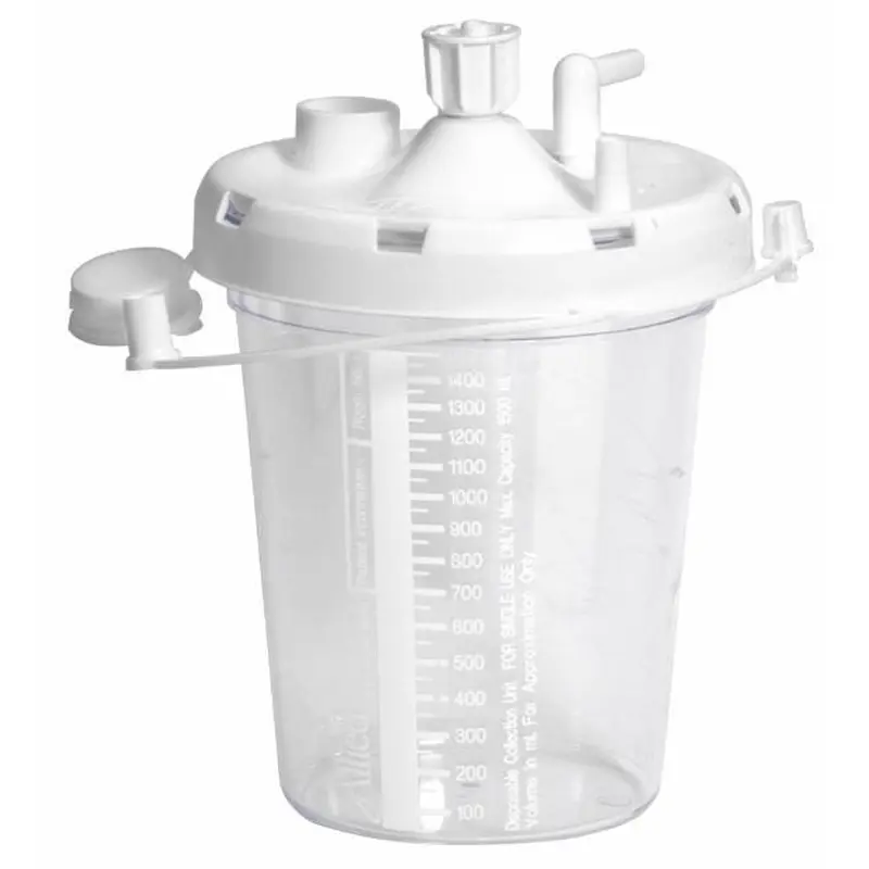 Allied Suction Canister 1500 mL Snap-On Lid (915905_EA) 1/EA