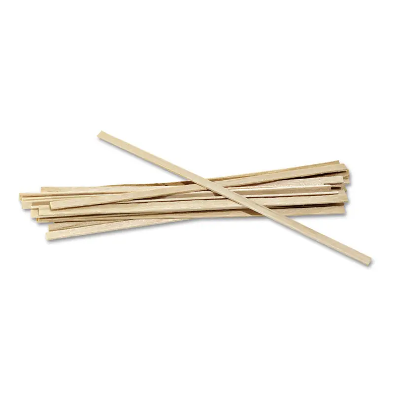 AmerCareRoyal Wood Coffee Stirrers, 5.5", 10,000/Carton (RPPR810CT) Case of 10000