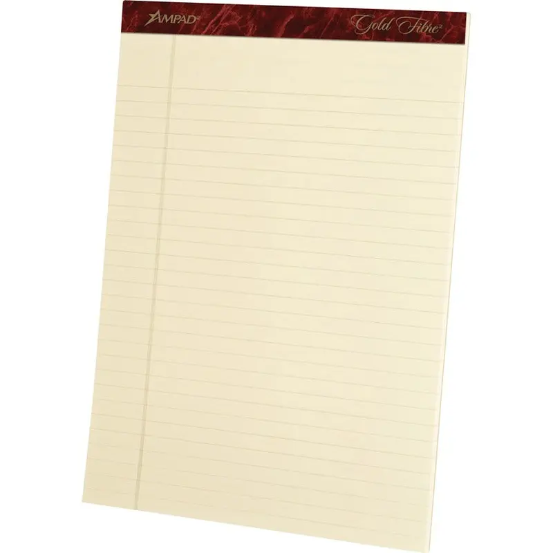 Ampad Ivory Legal Pads, 20 lb., Legal Ruled, 8 1/2" x 11 3/4", 4/Pack (TOP20011) Pack of 4