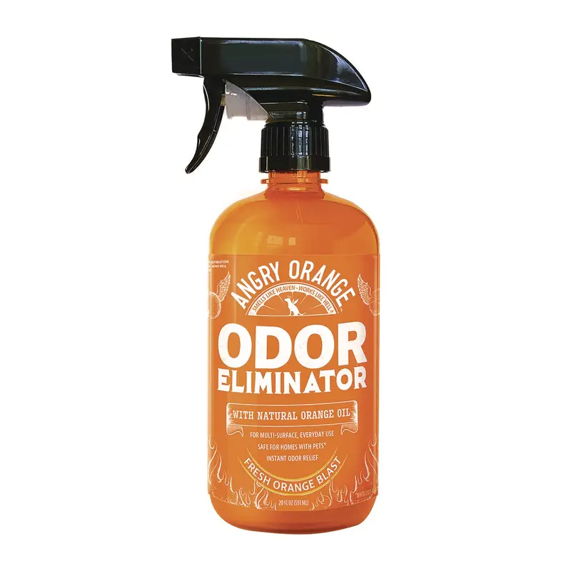 Angry Orange Pet Odor Eliminator Spray, Fresh Orange Blast Scent, 20 oz Spray Bottle (IDEAOR20OZ) Each