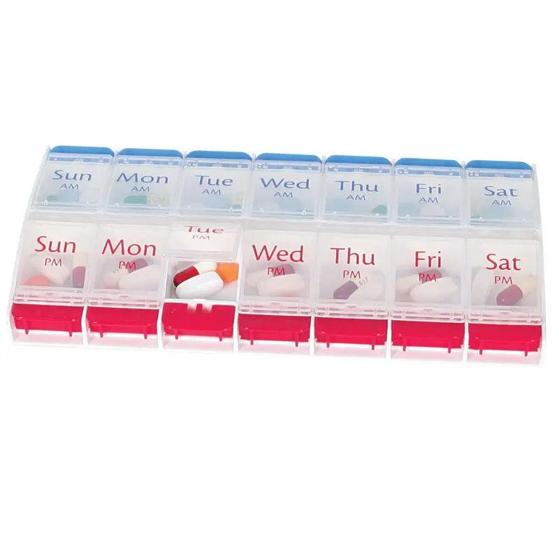 Apothecary Products Pill Organizer X-Large 7 Day 2 Dose (868336_PK) 6/PK