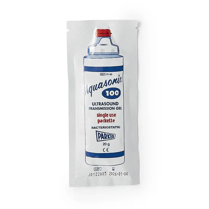 Aquasonic Ultrasound Gel High Viscosity 20 gram Packet NonSterile (728019_BX) 100/BX