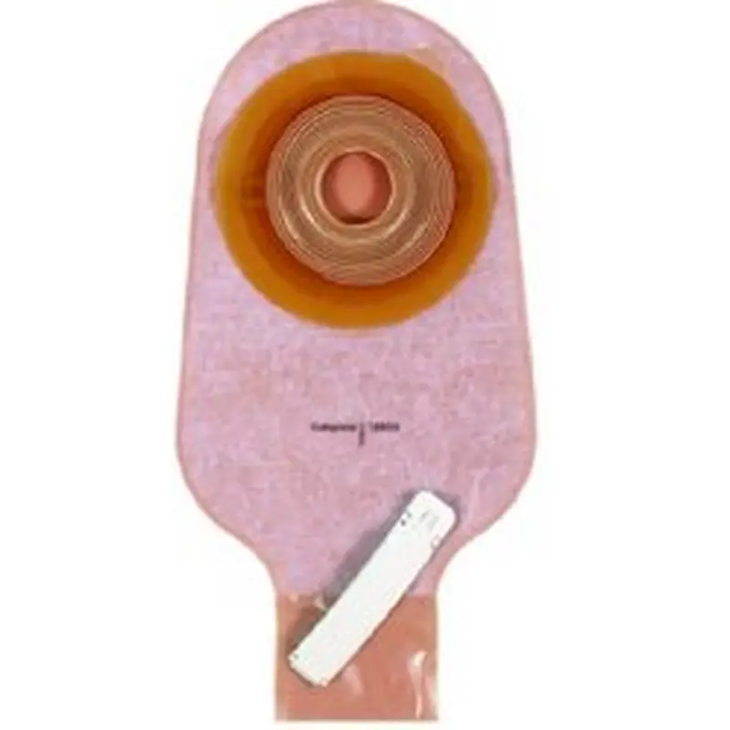 Assura Colostomy Pouch One-Piece System Convex, Trim to Fit 3/4 to 1-3/4 Inch Stoma Drainable (641171_BX) 10/BX