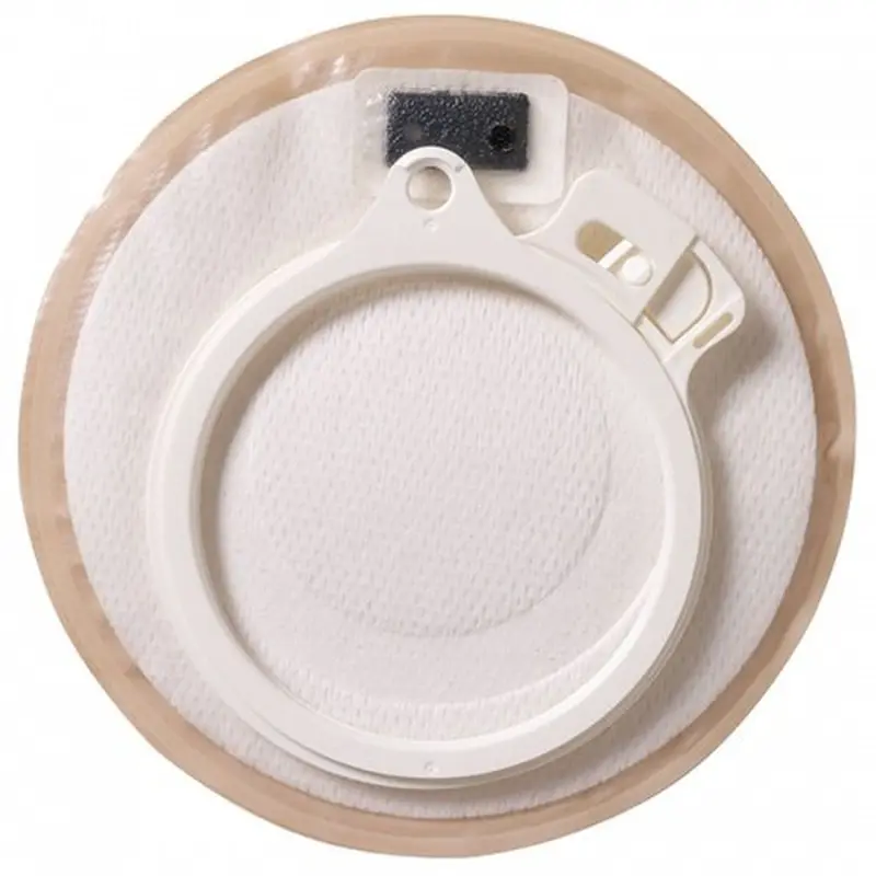 Assura Stoma Cap 3/8 - 1 1/2 Inch Stoma, Opaque, Two-Piece (551394_BX) 30/BX
