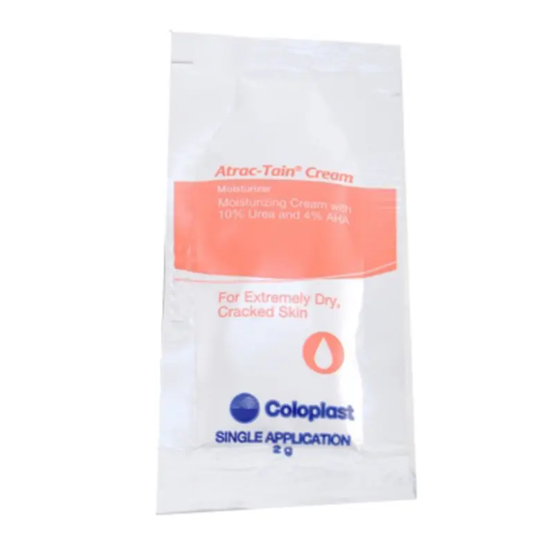 Atrac-Tain Hand and Body Moisturizer 2 Gram Individual Packet Unscented Cream CHG Compatible (303859_EA) 1/EA
