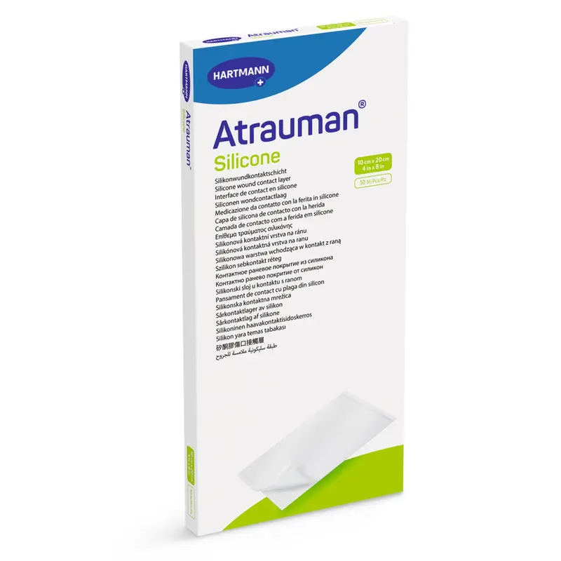 Atrauman Silicone Wound Contact Layer Dressing 4 X 8 Inch Sterile (1161226_EA) 1/EA