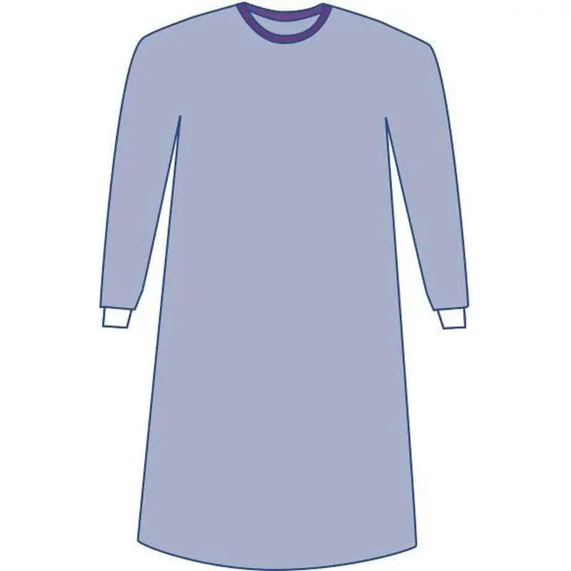 Aurora Nonreinforced Gown with Set-In Sleeves, Size XL, 30/CS (DYNJP2702) Case of 30