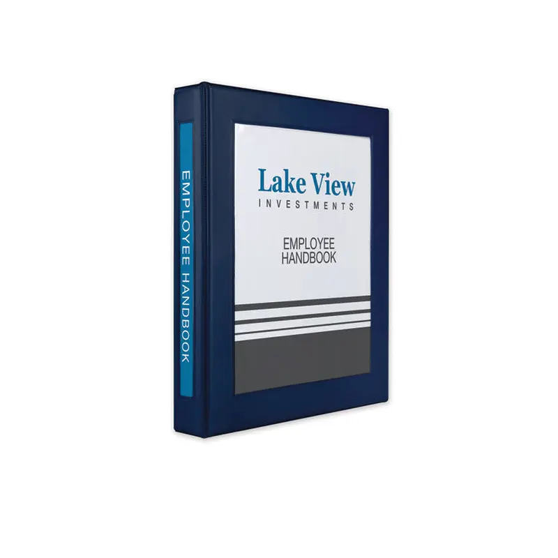 Avery Framed View Heavy-Duty Binders, 3 Rings, 1" Capacity, 11 x 8.5, Navy Blue (AVE68055) Each