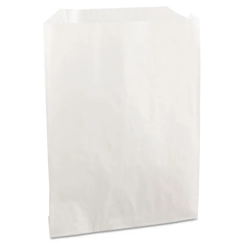 Bagcraft Grease-Resistant Single-Serve Bags, 6" x 7.25", White, 2,000/Carton (BGC450019) Case of 2000