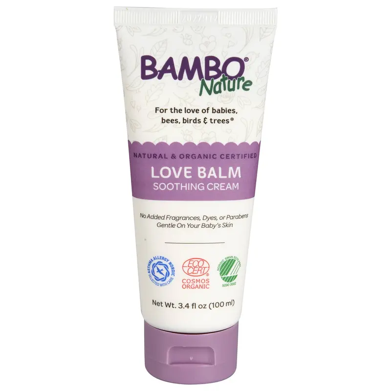 Bambo Nature Love Balm Skin Protectant 3.4 oz. Tube Unscented Cream (1192878_BX) 6/BX