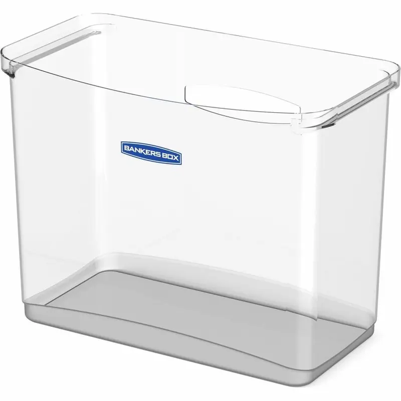 Bankers Box Open Desktop Storage Bin - Desktop - Hanging Rail, Handle, Durable - Polypropylene - 1 Each (FEL0086401) Each