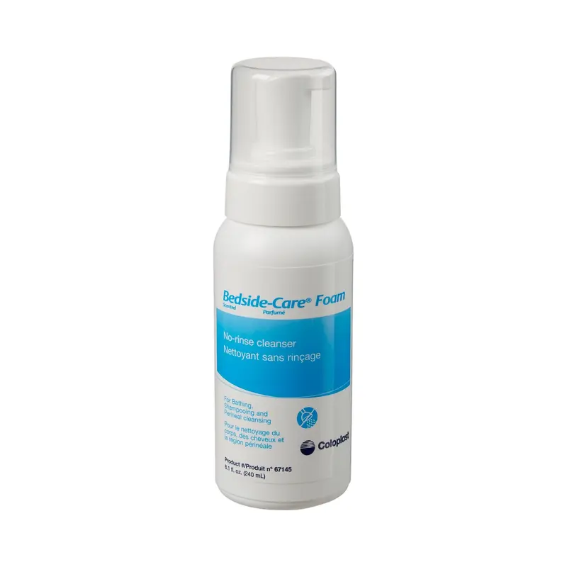 Bedside-Care Rinse-Free Shampoo and Body Wash 8.1 oz. Pump Bottle Scented (1077623_EA) 1/EA
