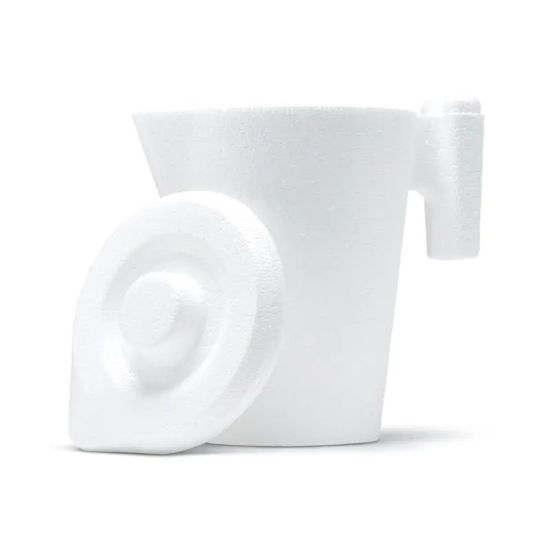 Bedside Foam Pitcher, Handle and Lid, Plastic Liner, 32 oz., 50/CS (DYND80412) Case of 50