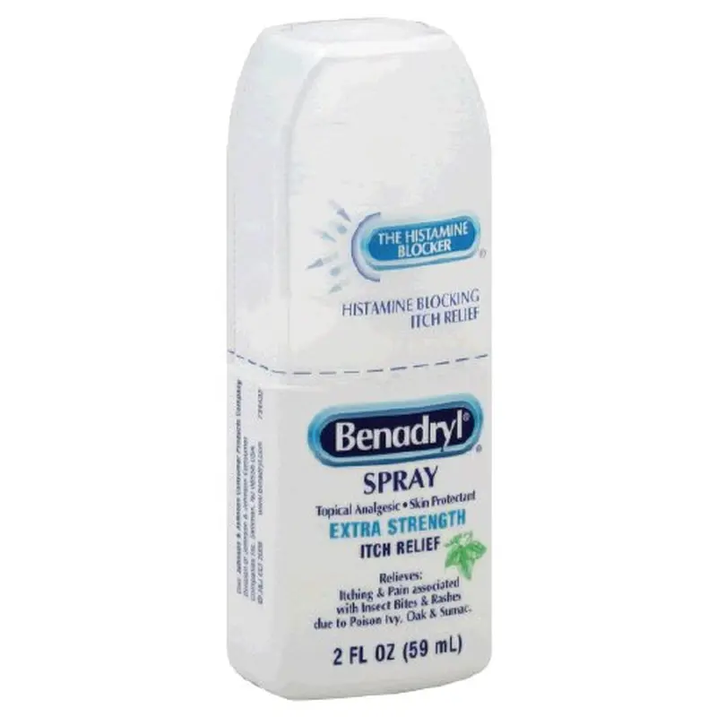 Benadryl Itch Relief 2% - 0.1% Strength Spray 2 oz. Bottle (971953_EA) 1/EA