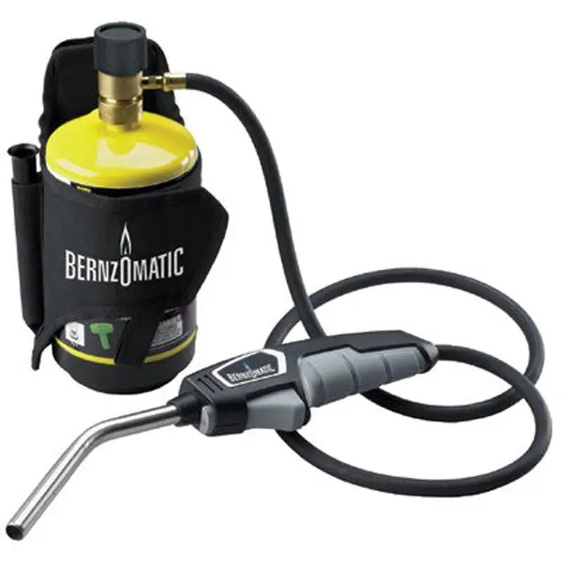 Bernzomatic Trigger-Start Hose Torch, Soldering; Heating, Propane;Map-Pro, Fat Boy Fuel Holster (189-BZ8250HT) Each