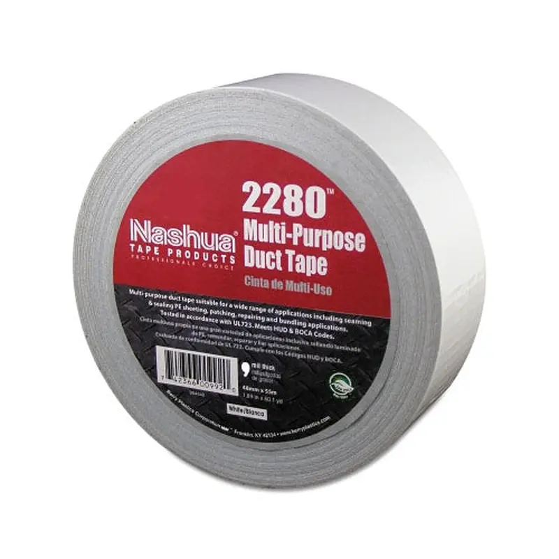 Berry 2280 General Purpose Duct Tapes, White, 55m x 48mm x 9 mil (573-1087202) Each