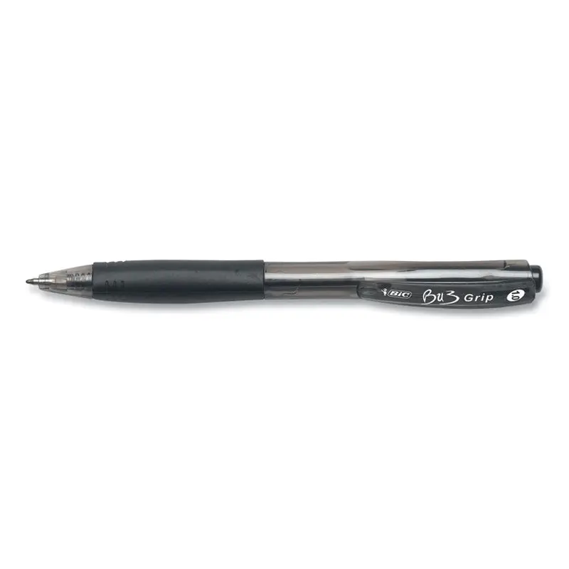 BIC BU3 Ballpoint Pen, Retractable, Medium 1 mm, Assorted Ink and Barrel Colors, 18/Pack (BICBU3P18AST) Pack of 18
