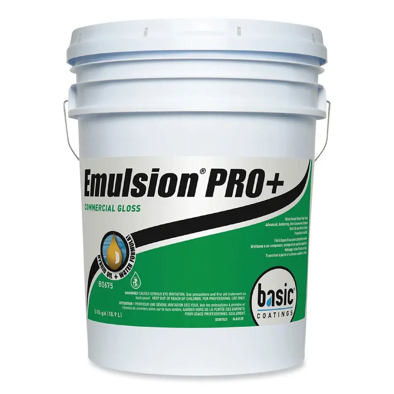 Betco Emulsion Pro  Floor Finish and Sealer, 5 gal Pail (BETB06750512) Each