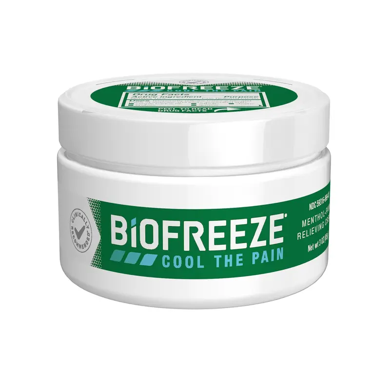Biofreeze Topical Pain Relief 10% Strength Menthol Cream 3 oz. (1246919_CS) 24/CS