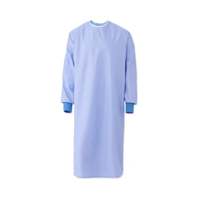 Blockade Reusable Cover Gown, 1-Ply, Ceil Blue, AngelStat Back, Ties at Neck and Back, Size L, 12/DZ (MDT012090L) 1 Dozen