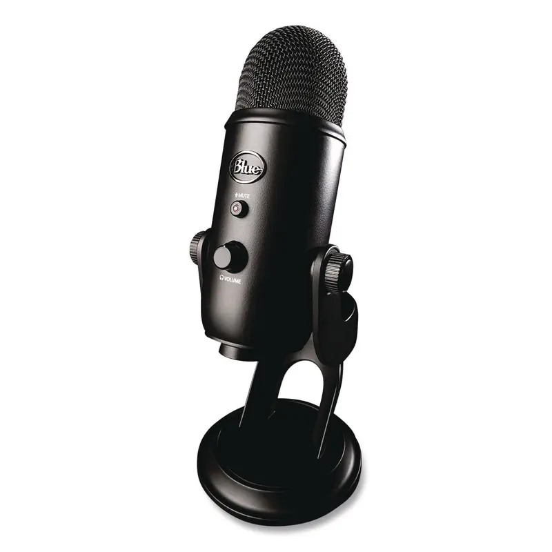 Blue Microphones Yeti Professional USB Microphone, Black (LOG2758182) Each