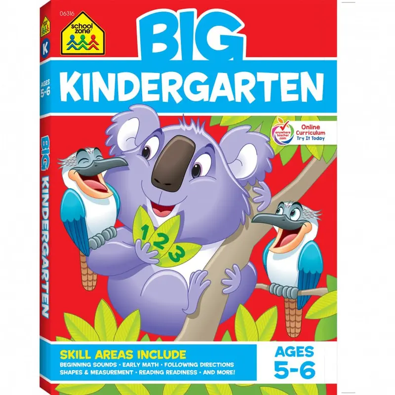 BIG KINDERGARTEN WORKBOOK