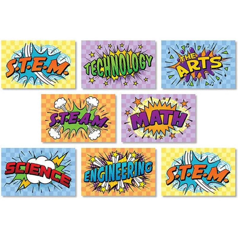 STEM & STEAM BULLETIN BOARD SET