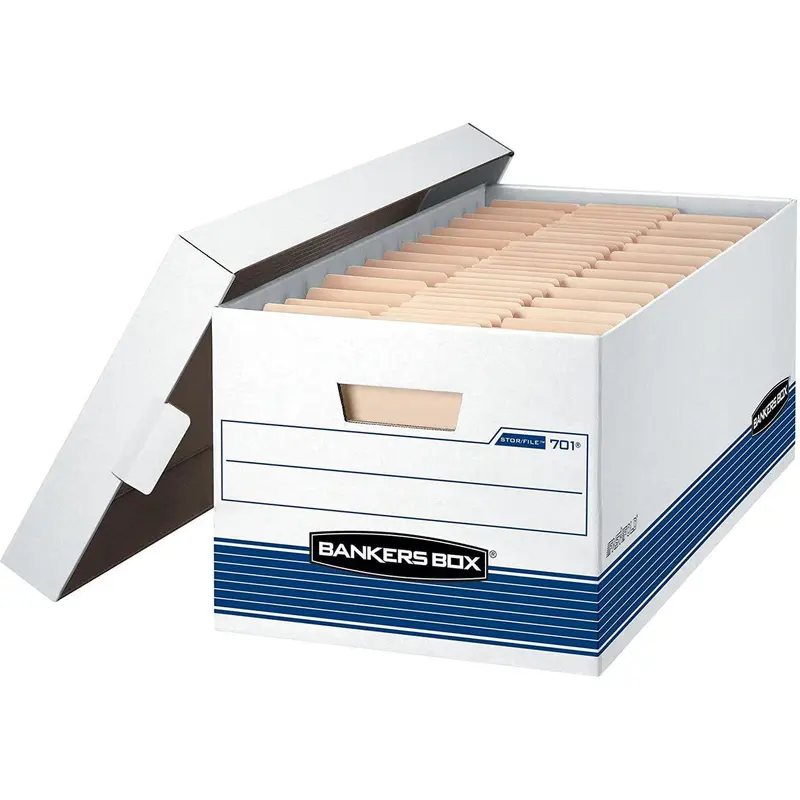 STORAGE BOX ECONOMIC 701 LETTER 12 PC