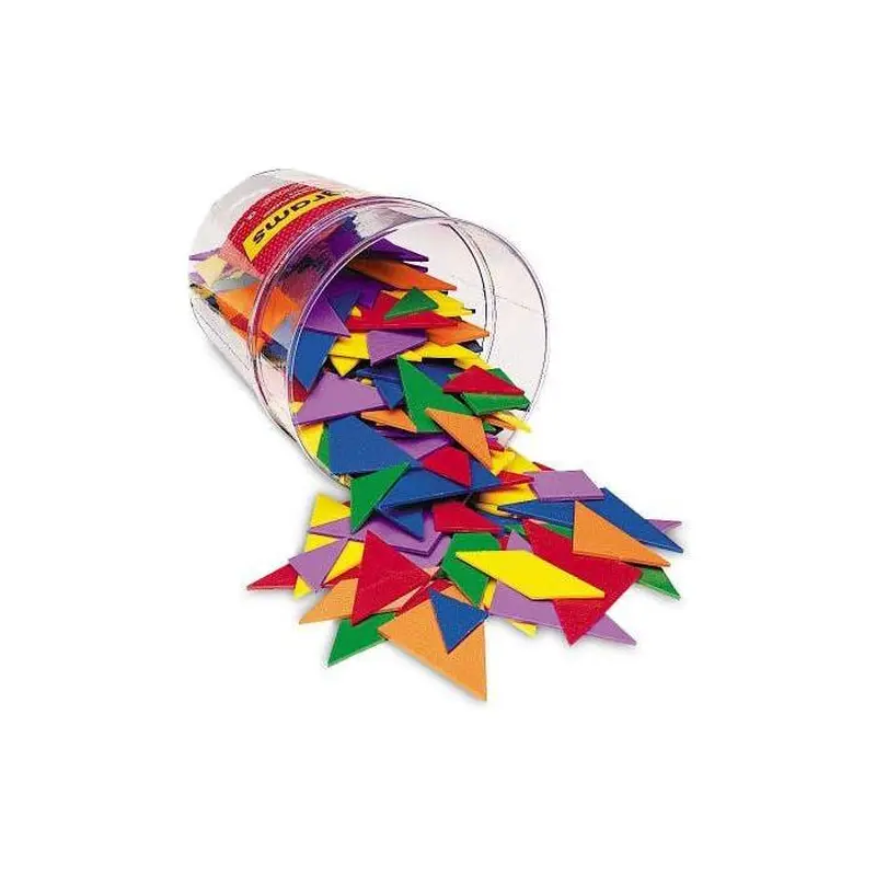 TANGRAMS 6 COLORS