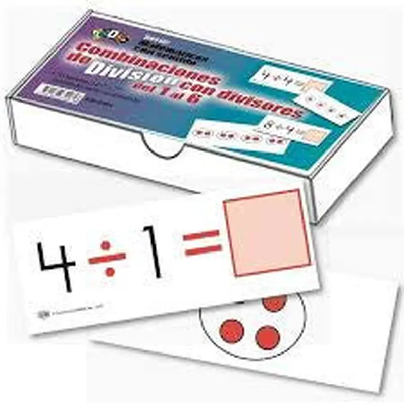 TARJETAS BOX SET COMBINACIONES DIVISION 1 AL 6