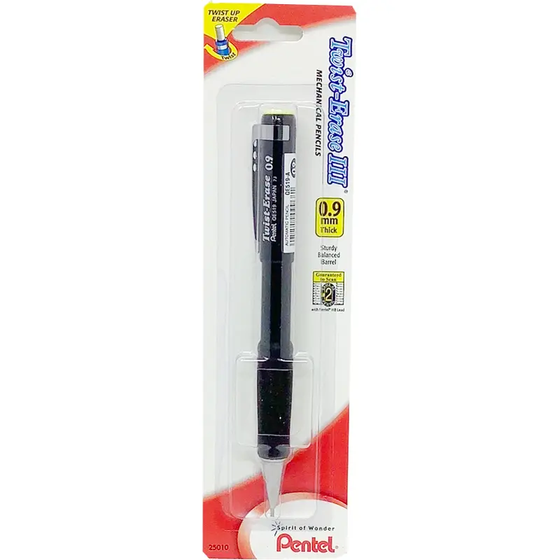 TWIST-ERASE III MECH PENCIL .9