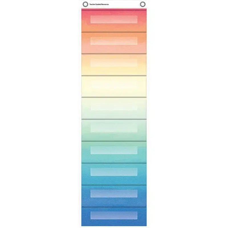 WATERCOLOR 10 POCKET FILE STORAGE POCKET