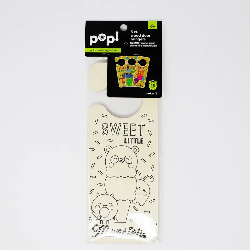 WOOD DOOR HANGER 3PC