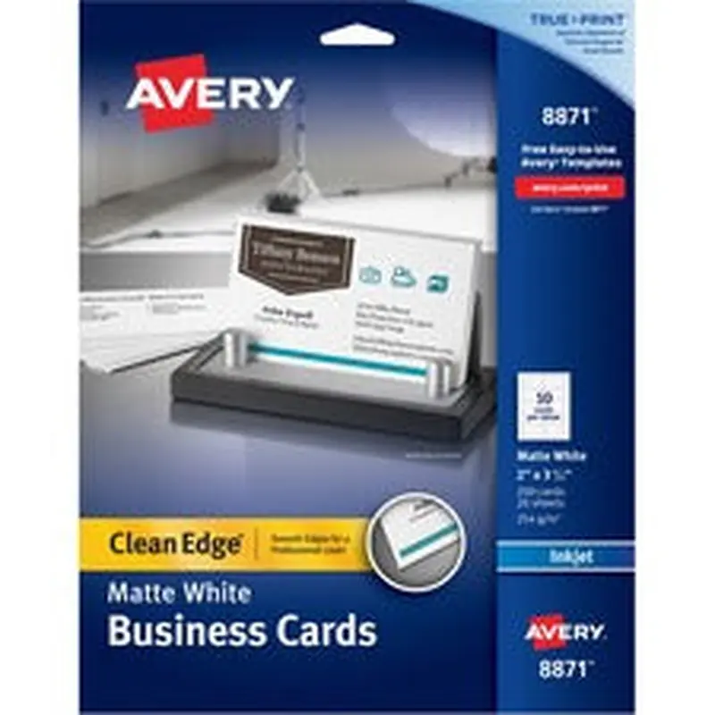 Avery® Inkjet Print Business Card