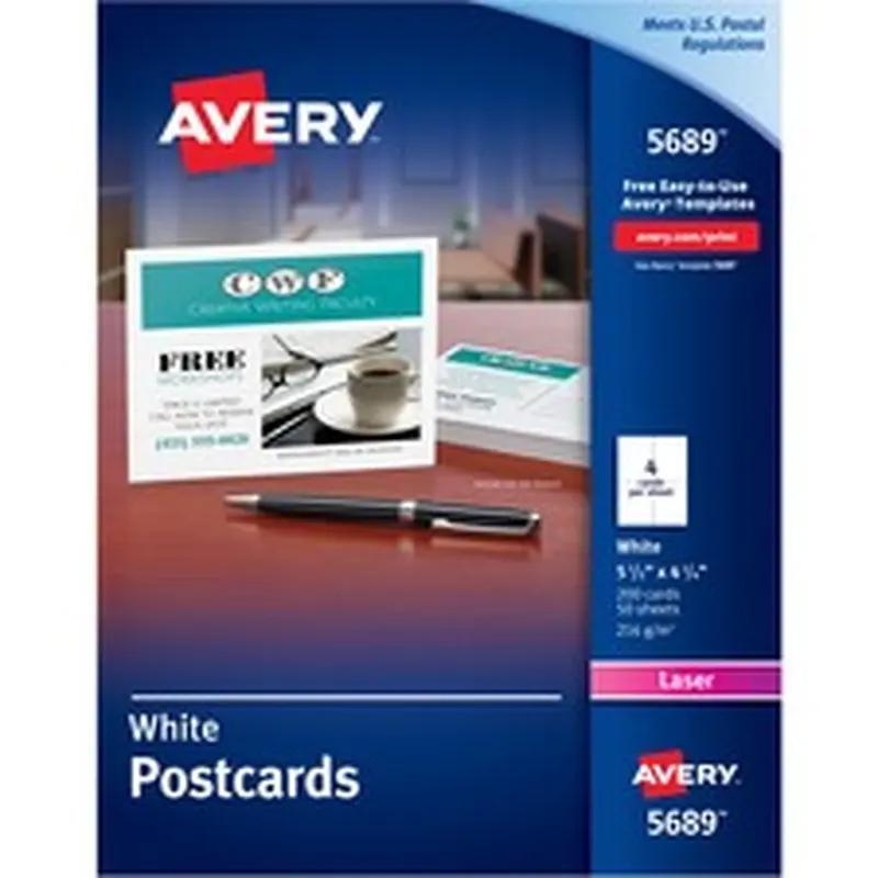 Avery® Laser Print Postcard