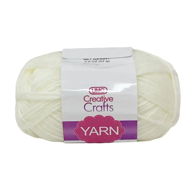 YARN ACRYLIC IVORY 2OZ