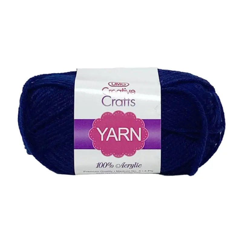 YARN ACRYLIC NAVY BLUE
