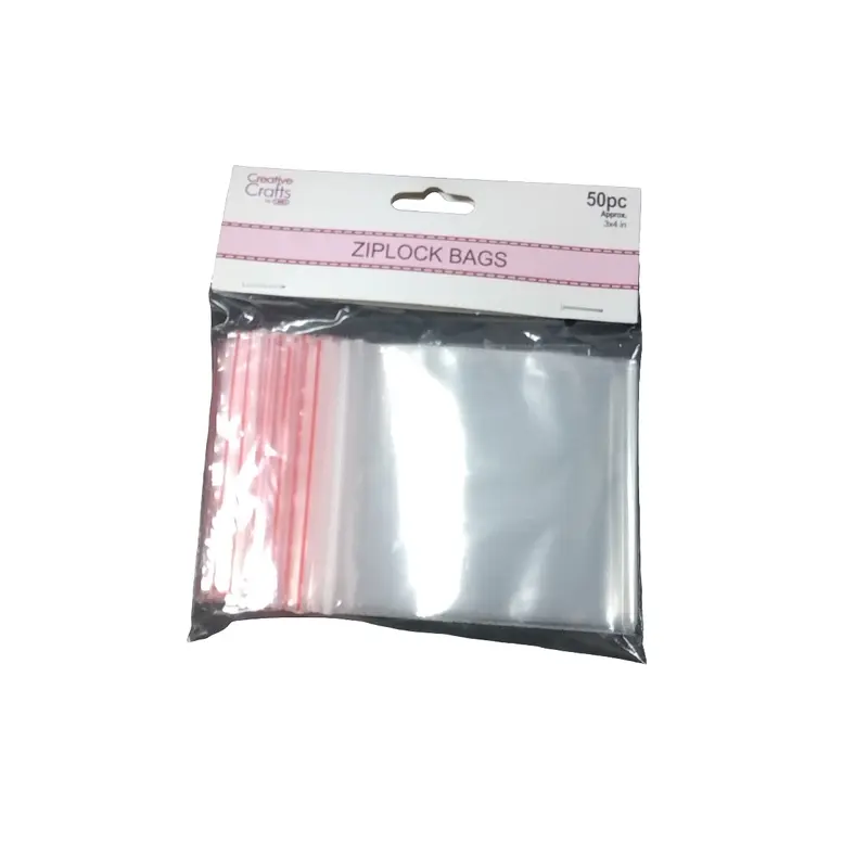 ZIP LOCK POLYBAGS 3"X 4" 50PCS/PK