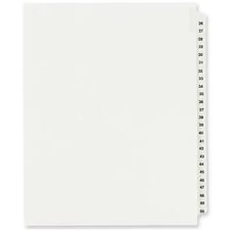 Avery® Standard Collated Legal Exhibit Divider Sets - Avery Style