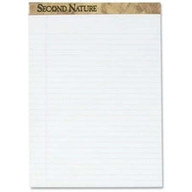 TOPS Second Nature Legal Rule Recycled Writing Pad