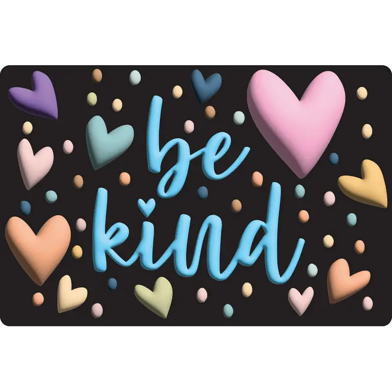 Ashley Be Kind Fun Floor Welcome Mat, 15.5" x 205" (ASH 91523)