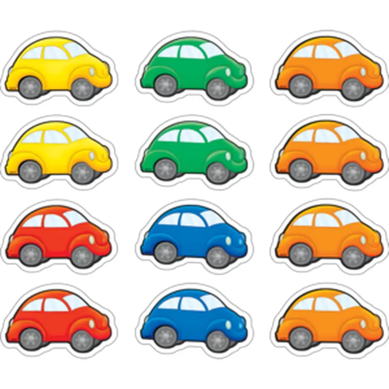 Teacher Created Cars Mini Accents (TCR 5421)