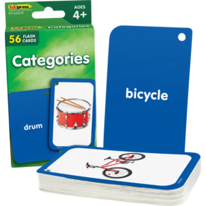 Teacher Created Categories Flash Cards, 3" x 5" (EP 62079)